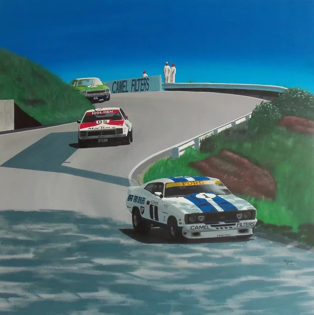Racing Legends: The Thrill of the Turn at Camel Filters Circuit