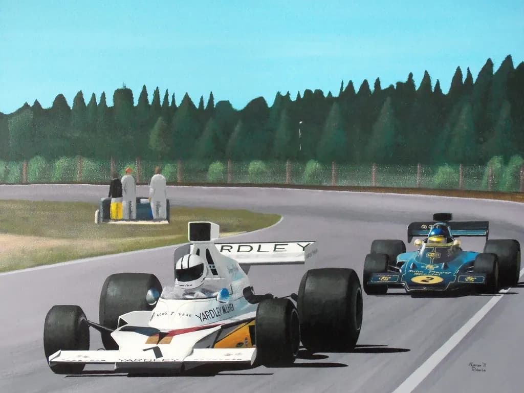 Racing Legends: A High-Speed Duel on the Track