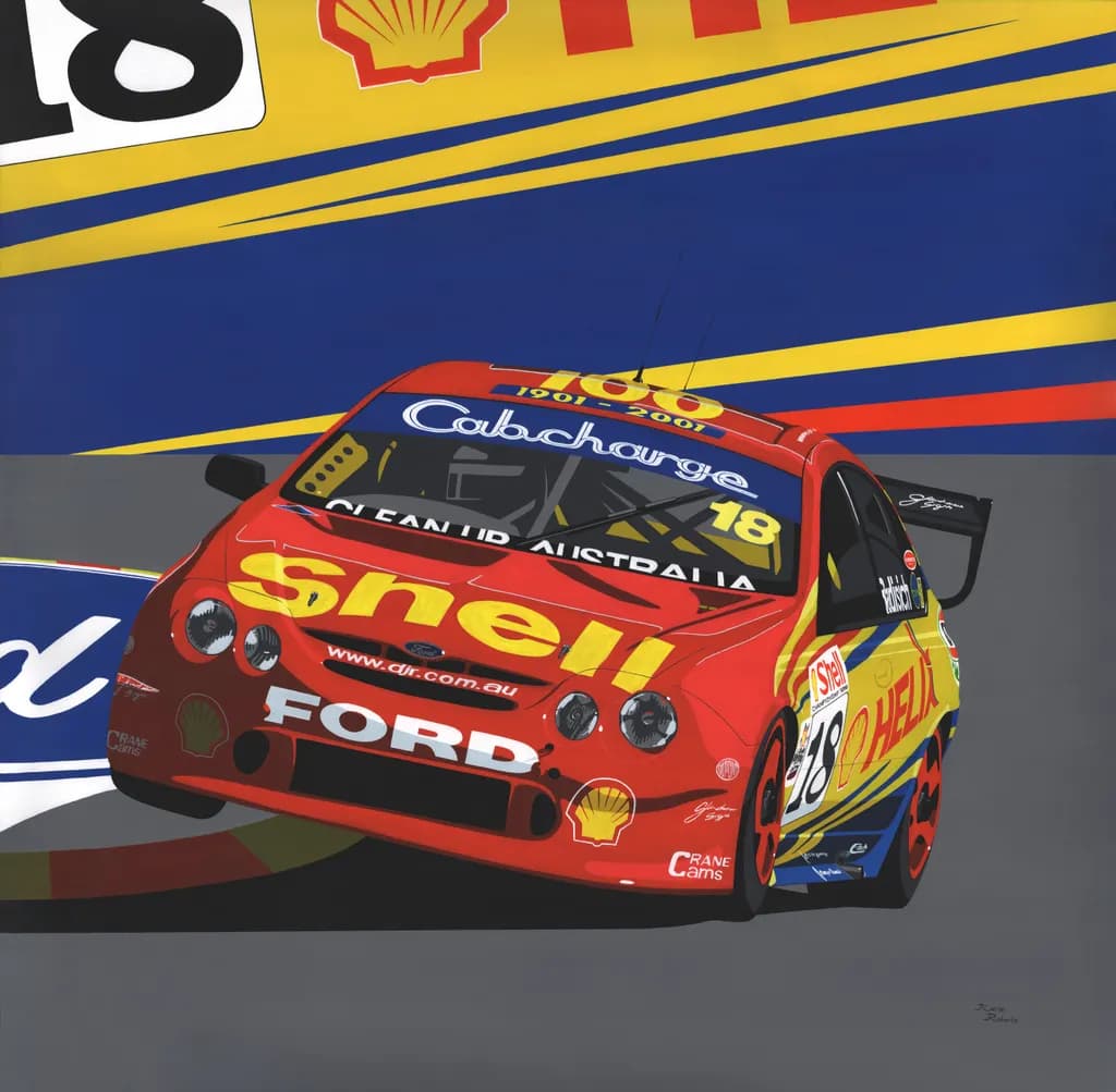Revving Colors: The Dynamic Spirit of Racing in Motion