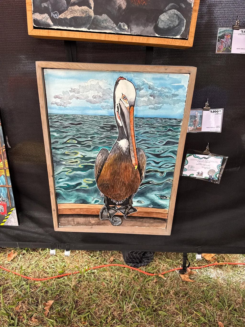 Pelican Pondering Life's Snack Options
