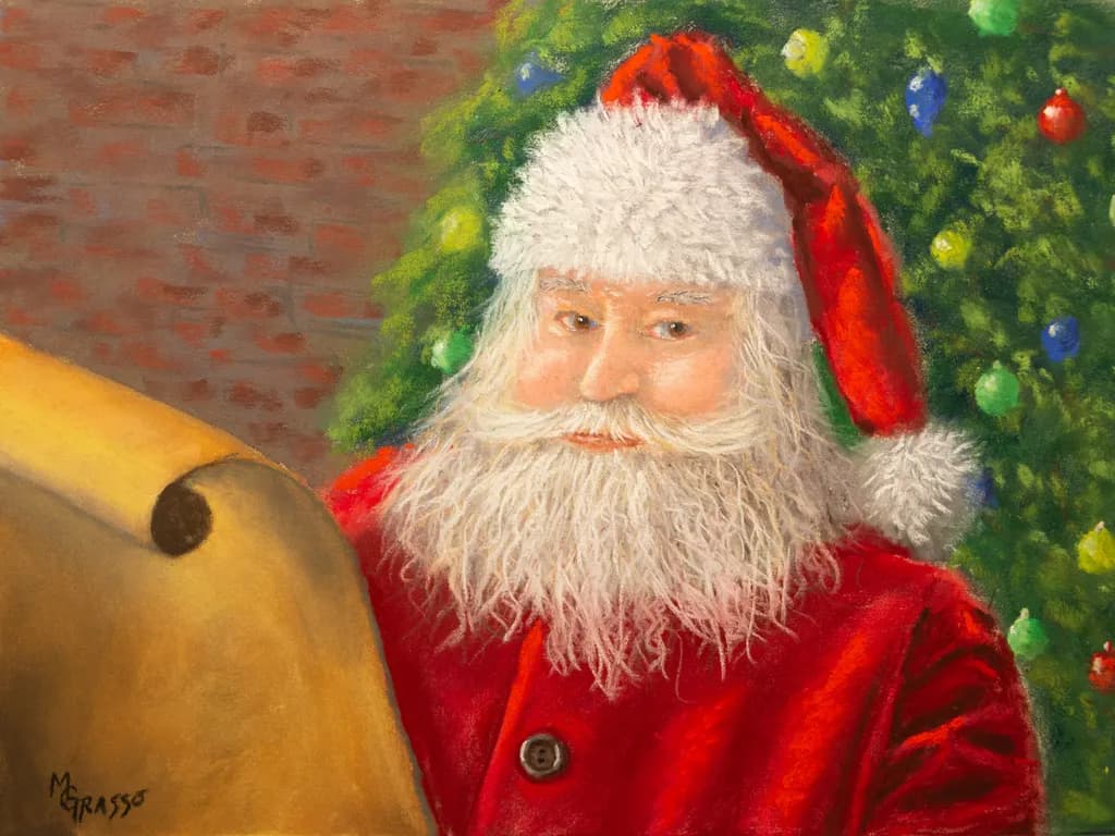 Checking His List