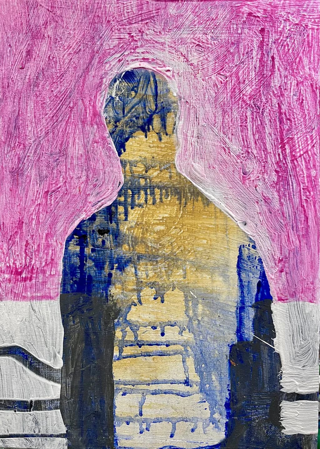Whispers of Color: A Journey Through Abstract Silhouettes