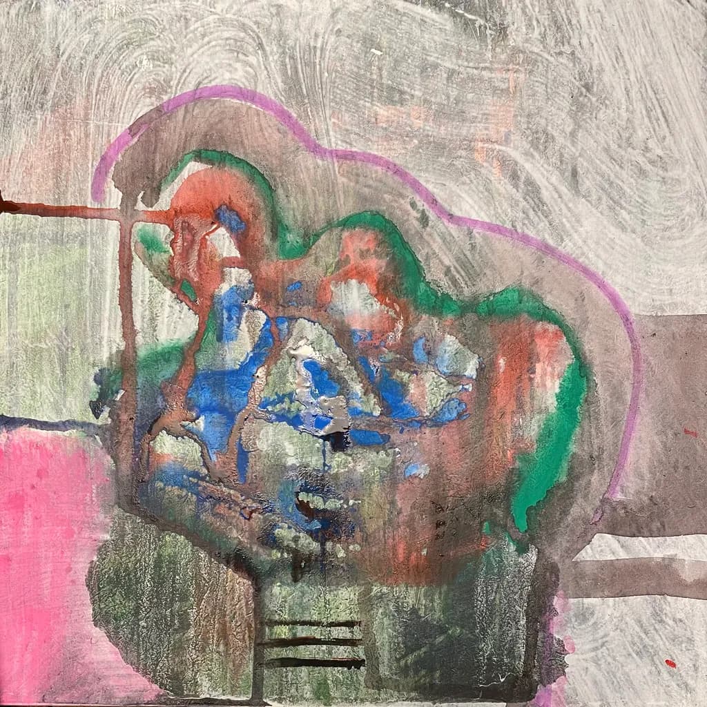 Whispers of Color: An Abstract Journey Through Emotion and Form