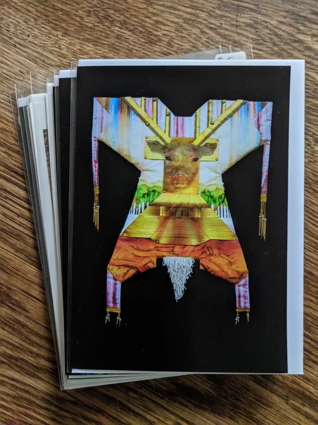 Deer Power Dress Note Card