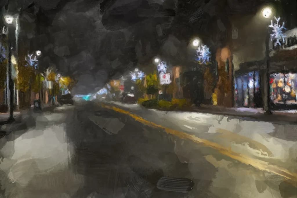 Night Street Glow