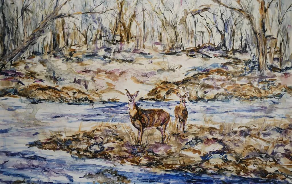 Whispers of the Wild: A Serene Encounter with Nature's Grace