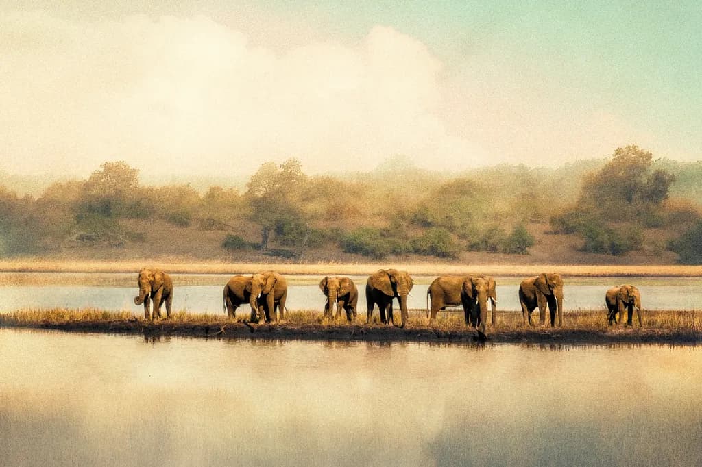 The Soft Sounds of Giants along the Chobe River
