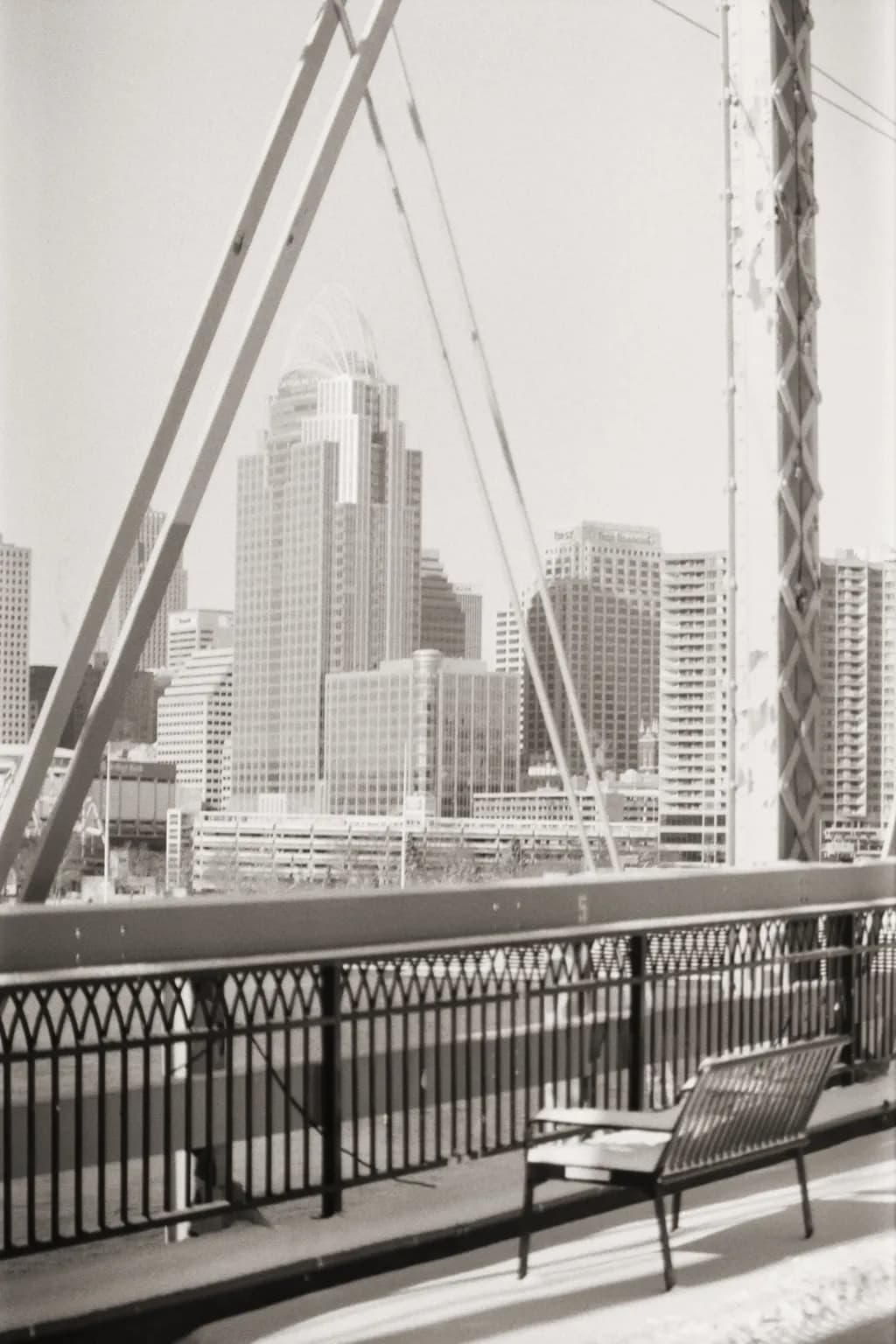 A Moment Amidst Urban Solitude