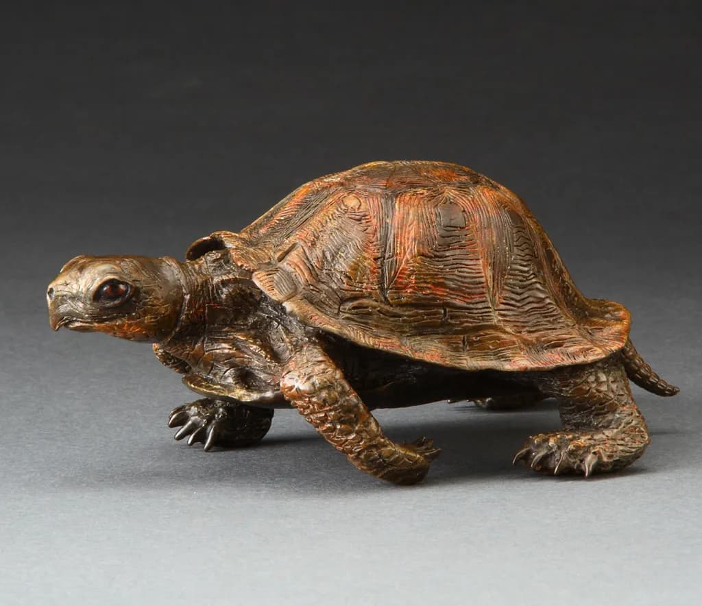 Whimsical Bronze Turtle Sculpture: A Timeless Journey Through Nature's Artistry