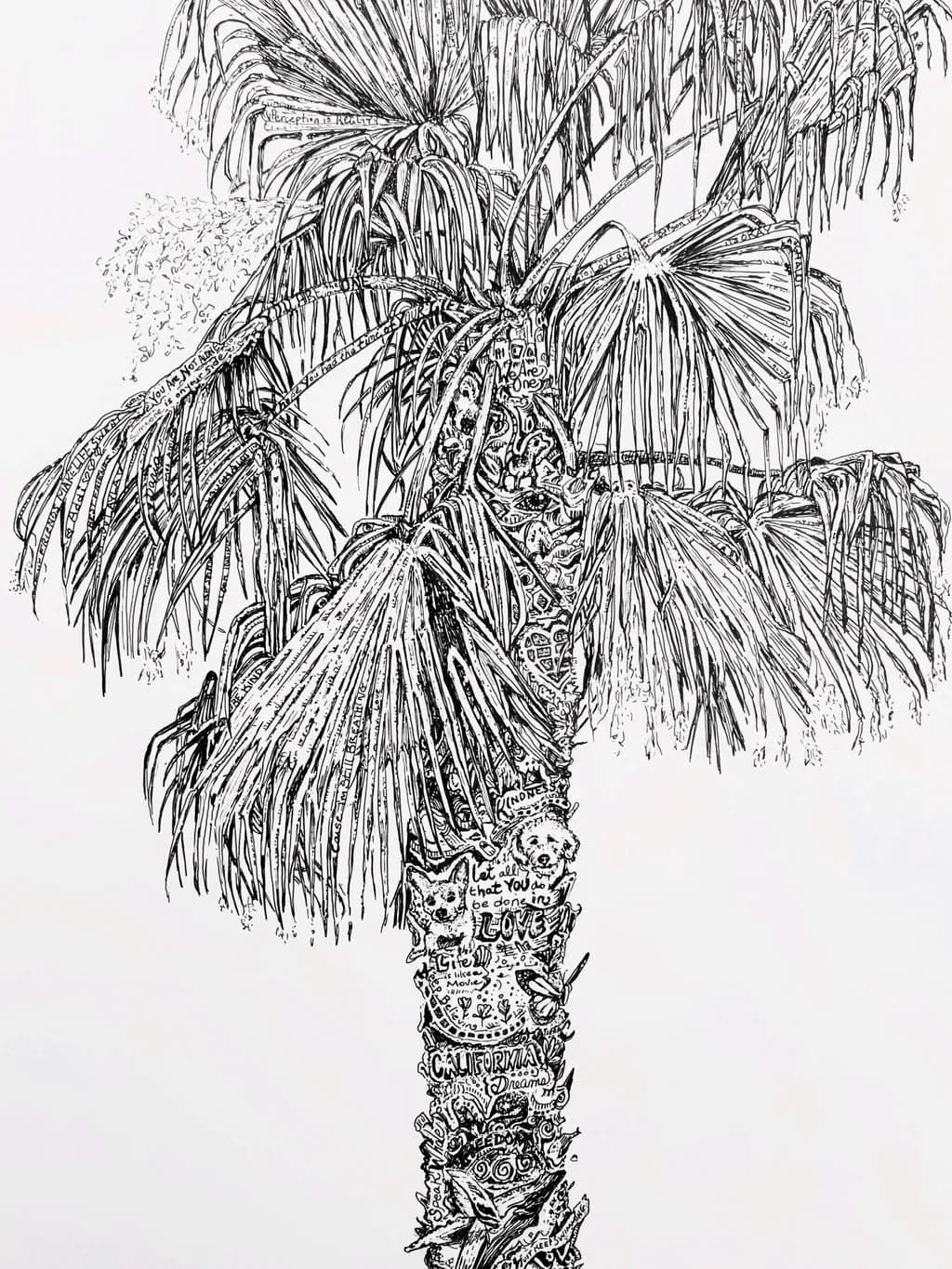 Palm Tree Sketch