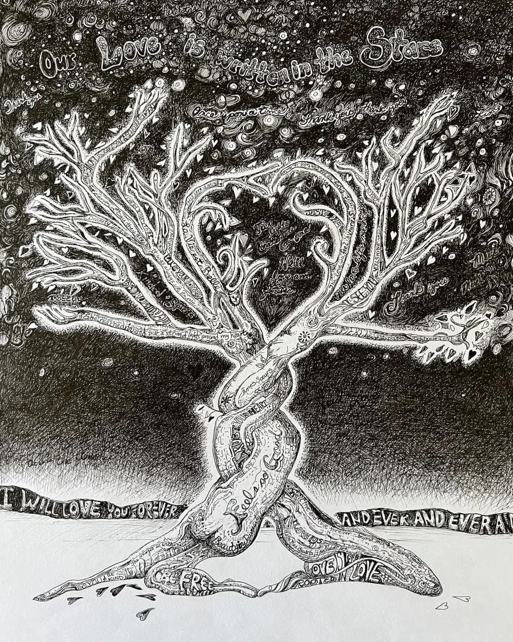 Eternal Love: A Heartfelt Journey Through the Stars and Trees