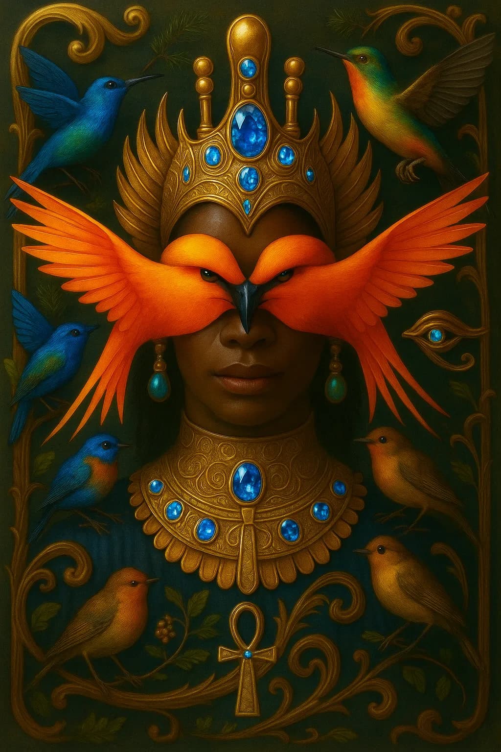 Regal Aviary Mask