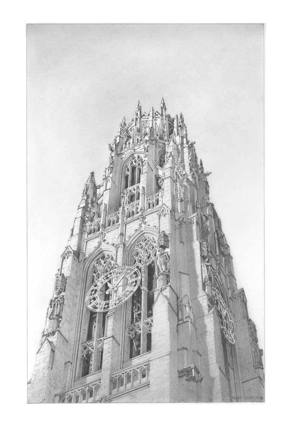 Gothic Spire Detail