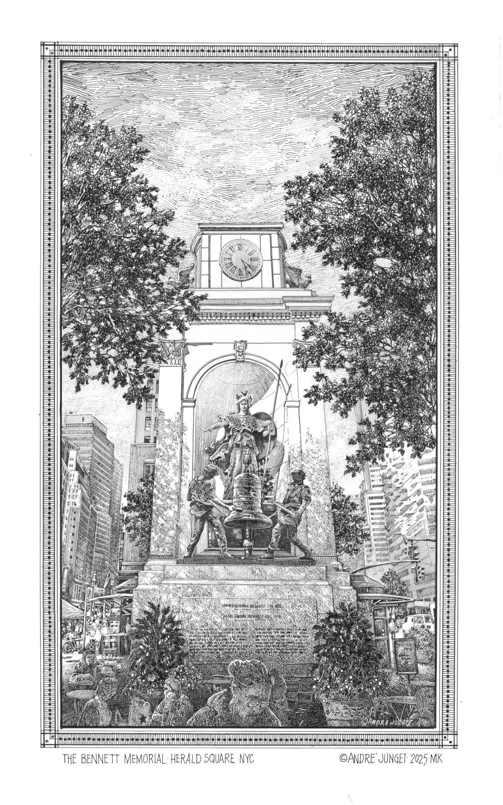 Bennett Memorial, Herald Square