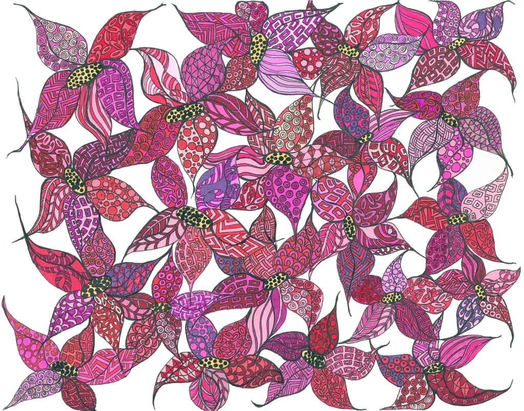 Crimson Flowers