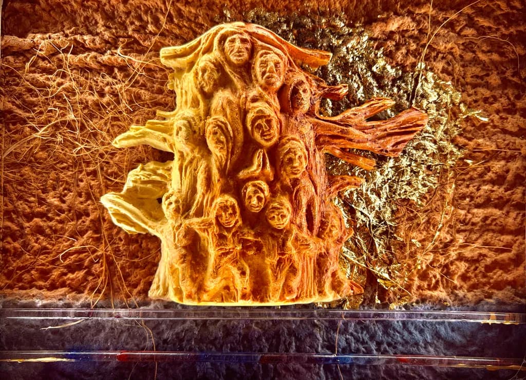 Whispers of Unity: A Sculptural Journey Through Humanity's Tapestry