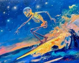 Skeleton Surf Session
