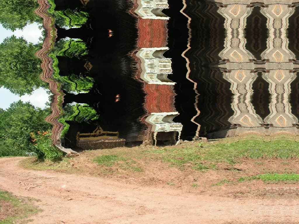Mirage of a Barn