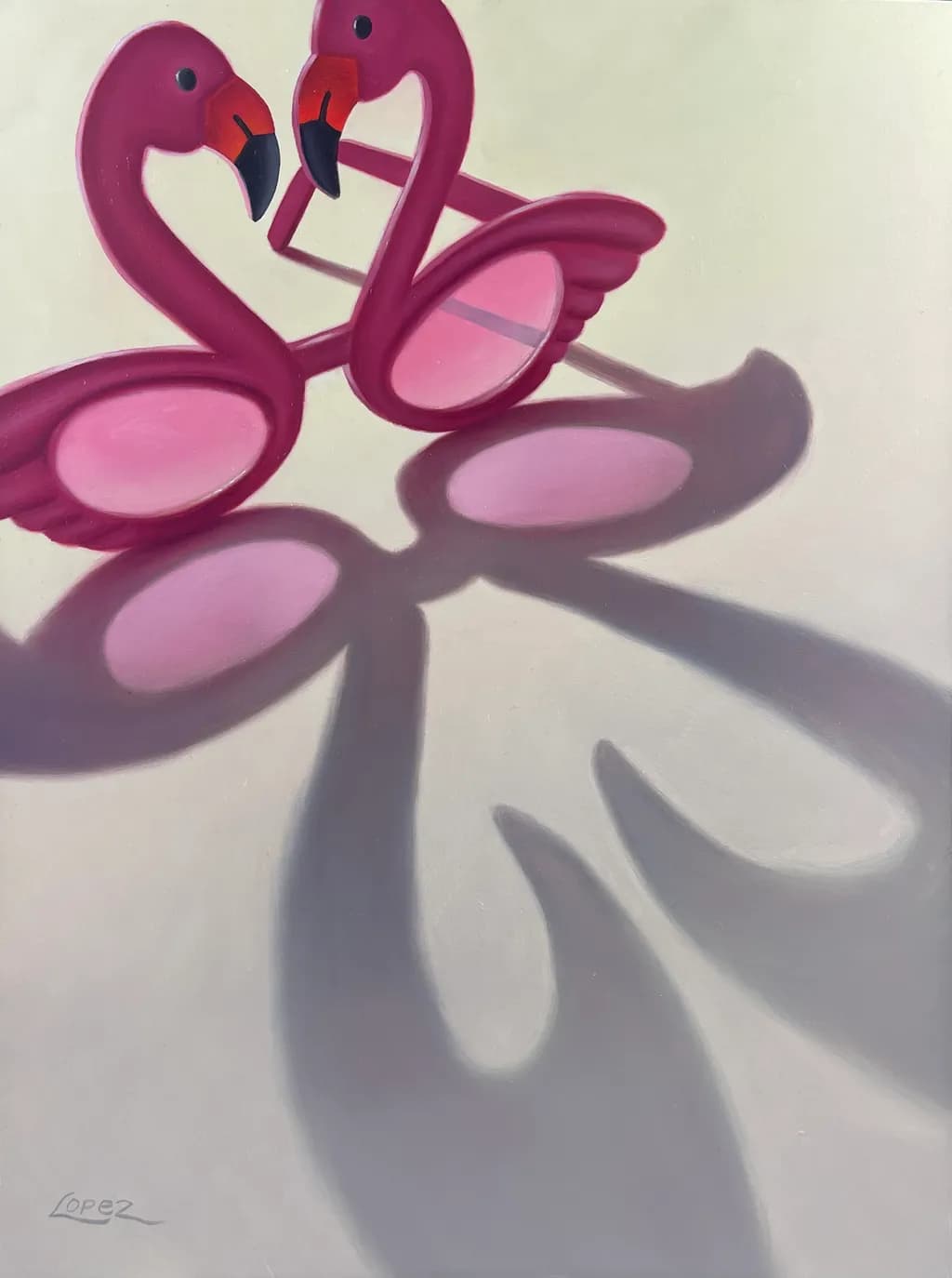 Flamingo Reflection