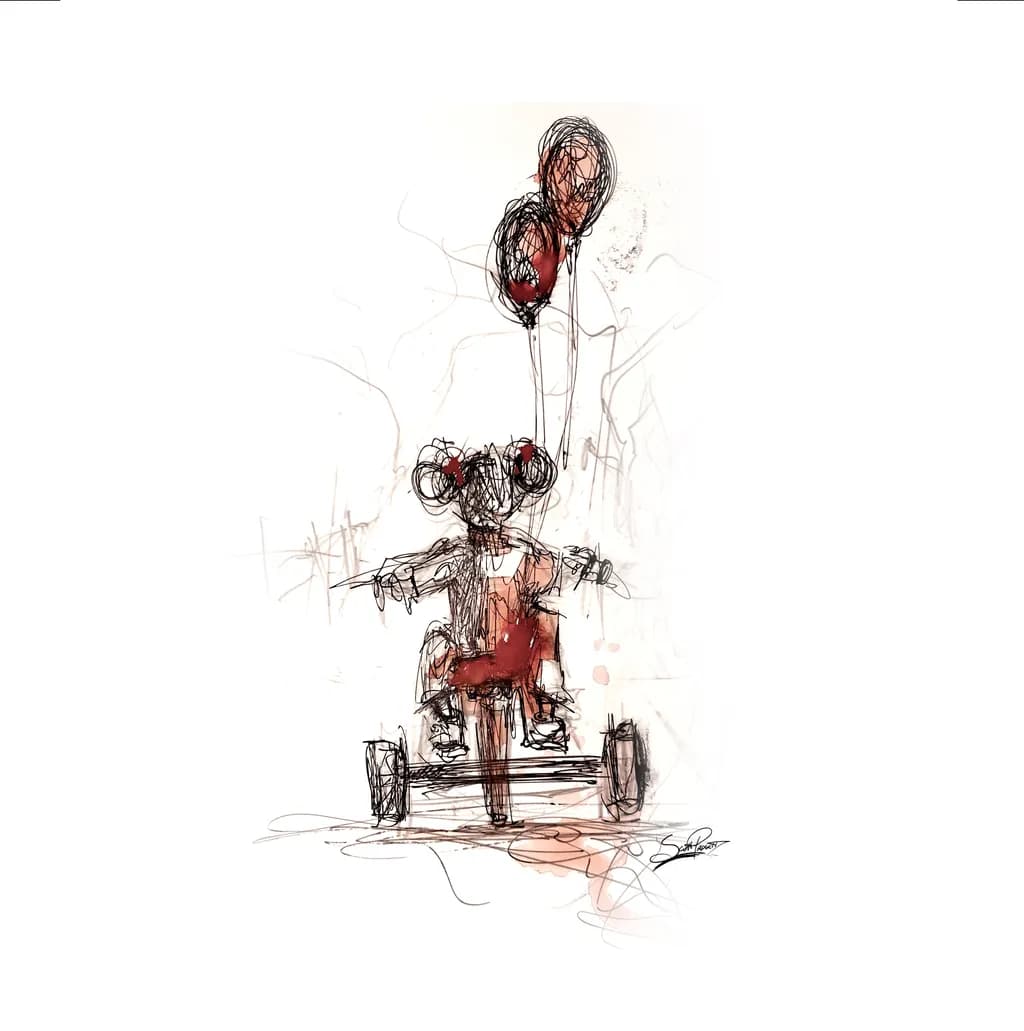 Whimsical Journey: A Playful Adventure with Balloons and Imagination