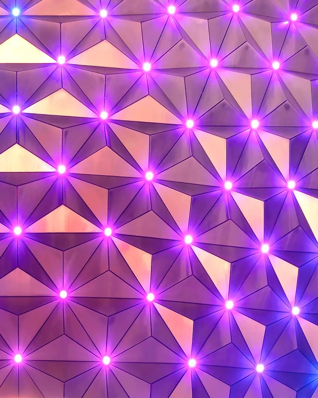 Fuchsia Glow Pattern