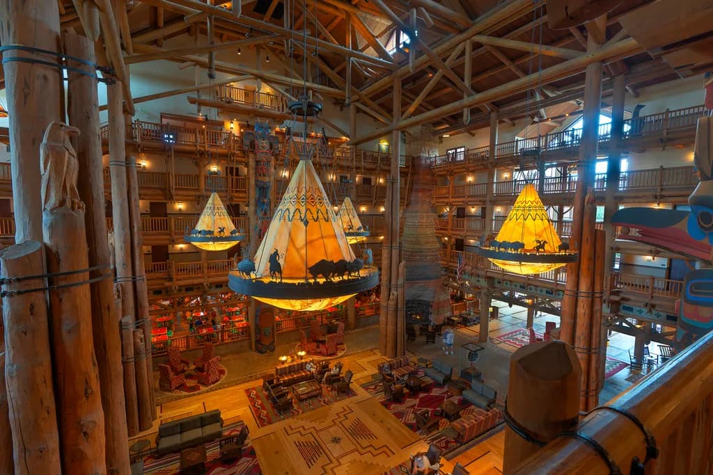 Wilderness Lodge Lighting