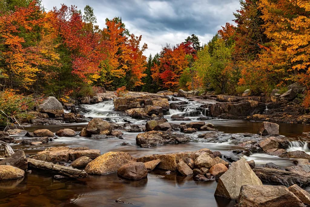 Autumn Cascade