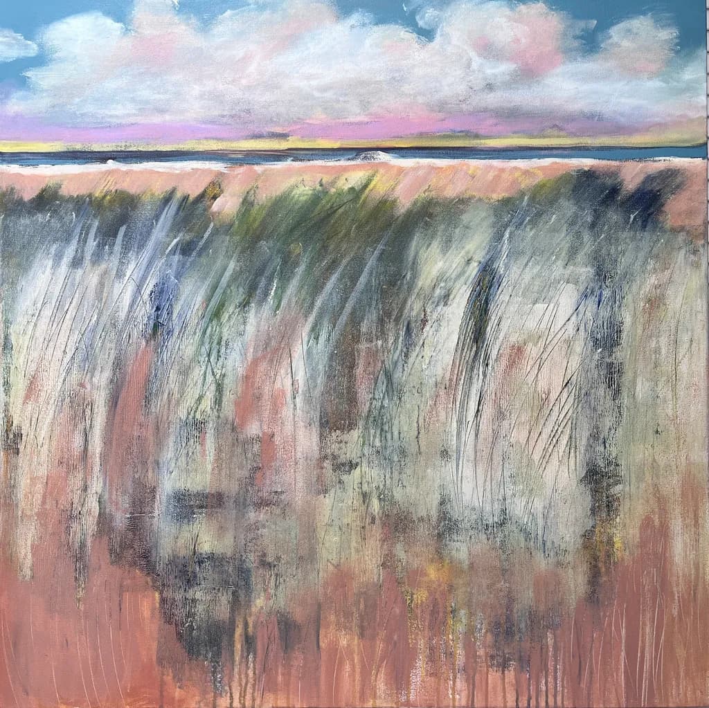 Textured Grassland Sky