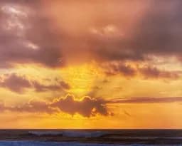 Golden Ocean Sunset