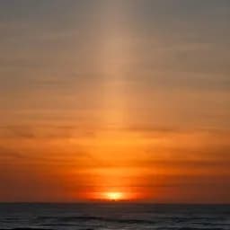 Golden Ocean Sunset