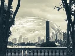 Cloud Gate Reflections