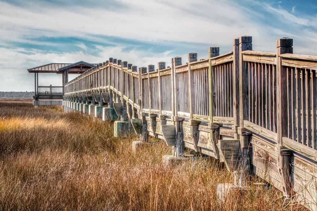 Wooden Pier Serenity
