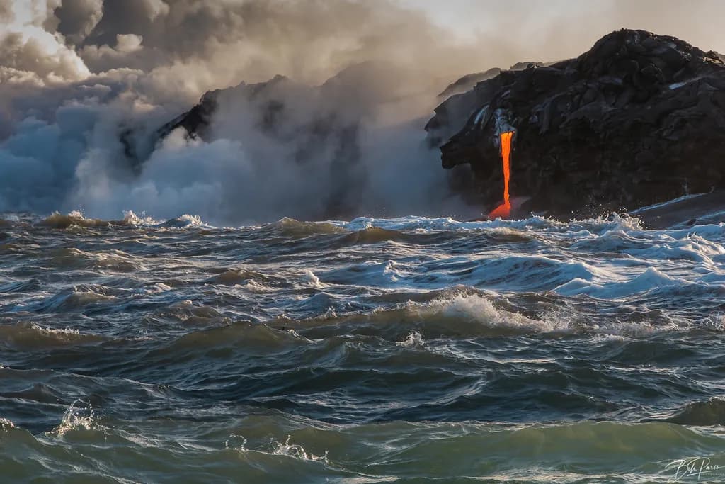 Lava Meets Ocean