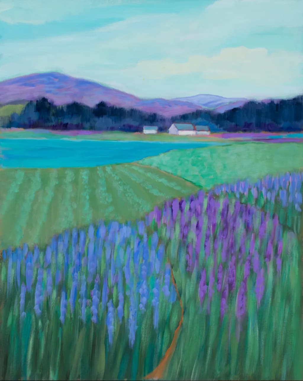 Lavender Pathway