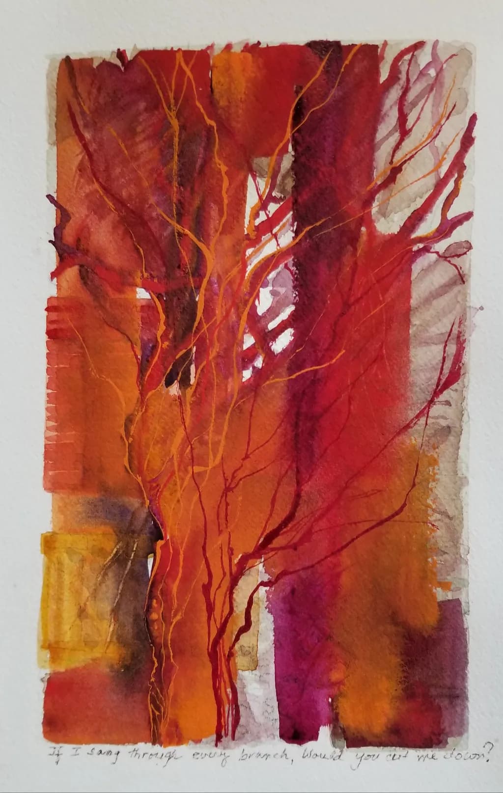 Branching Flame