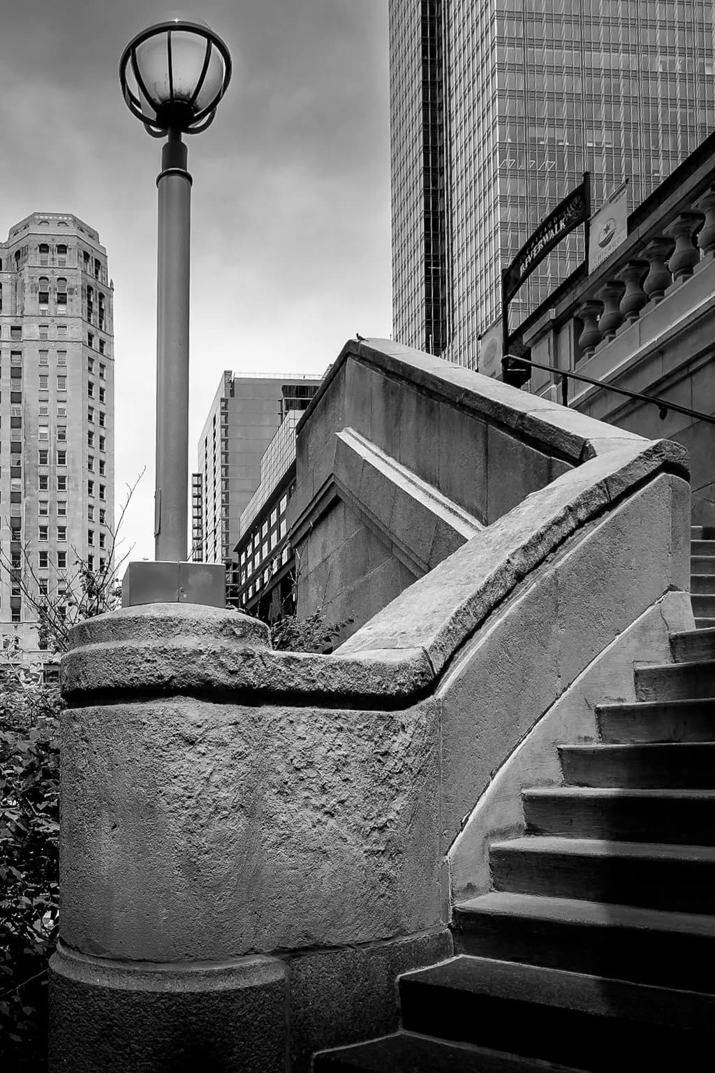 Urban Staircase Perspective