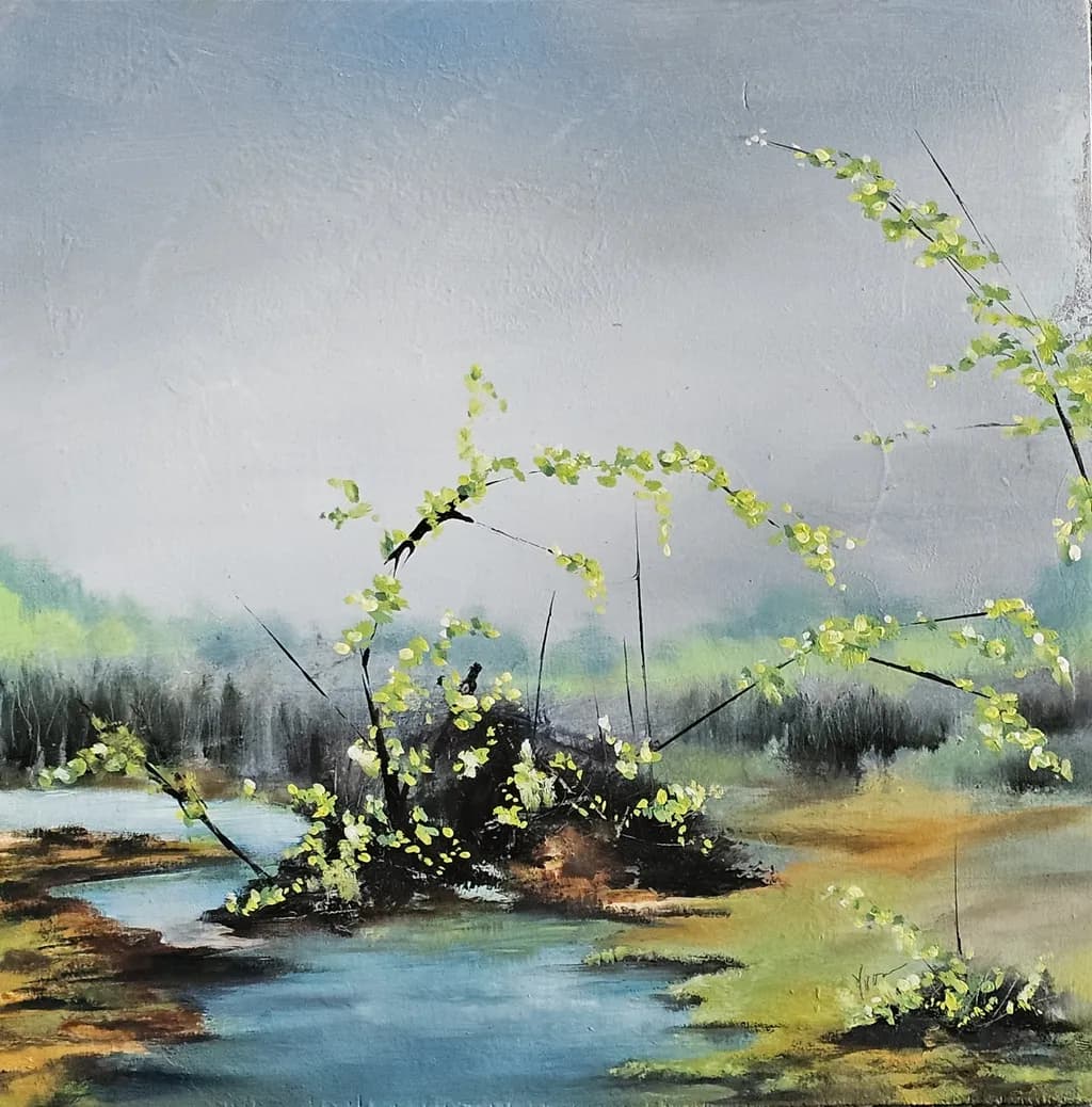Spring Green Bloom