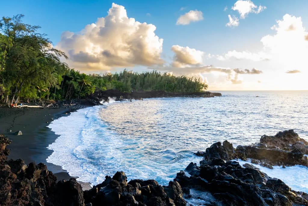 Black Sand Shoreline