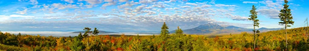 Autumn's Embrace: A Scenic Panorama of Nature's Splendor