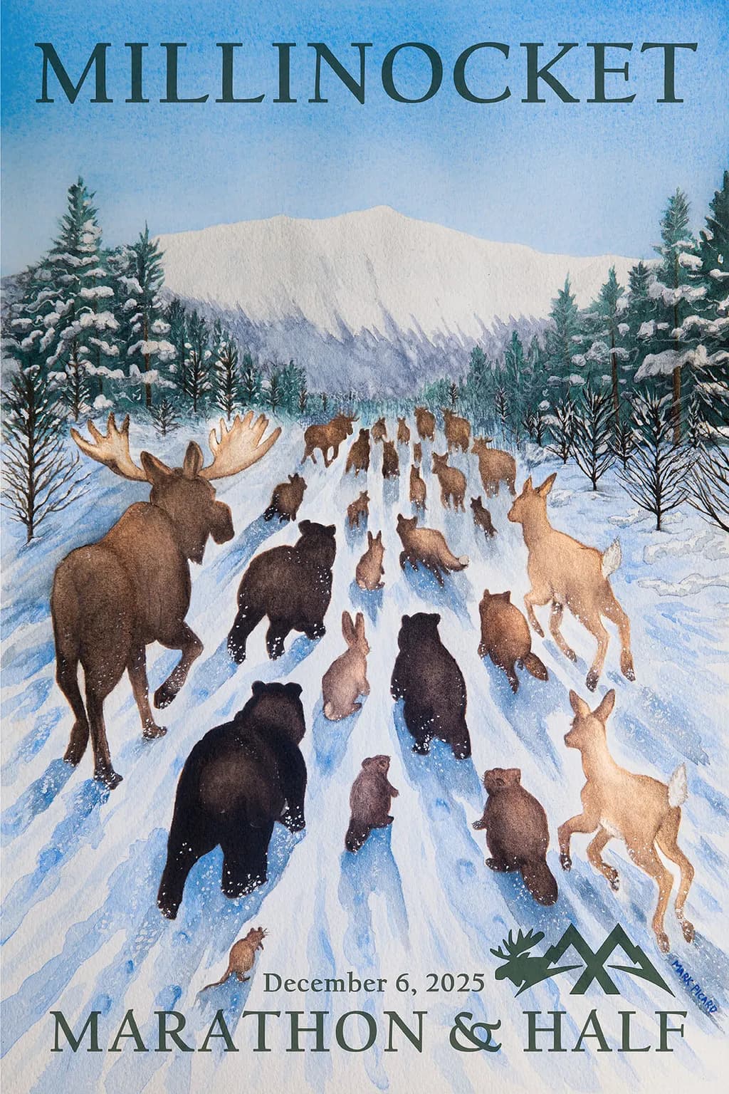 Winter Wildlife Marathon: A Journey Through Snowy Landscapes and Nature's Wonders