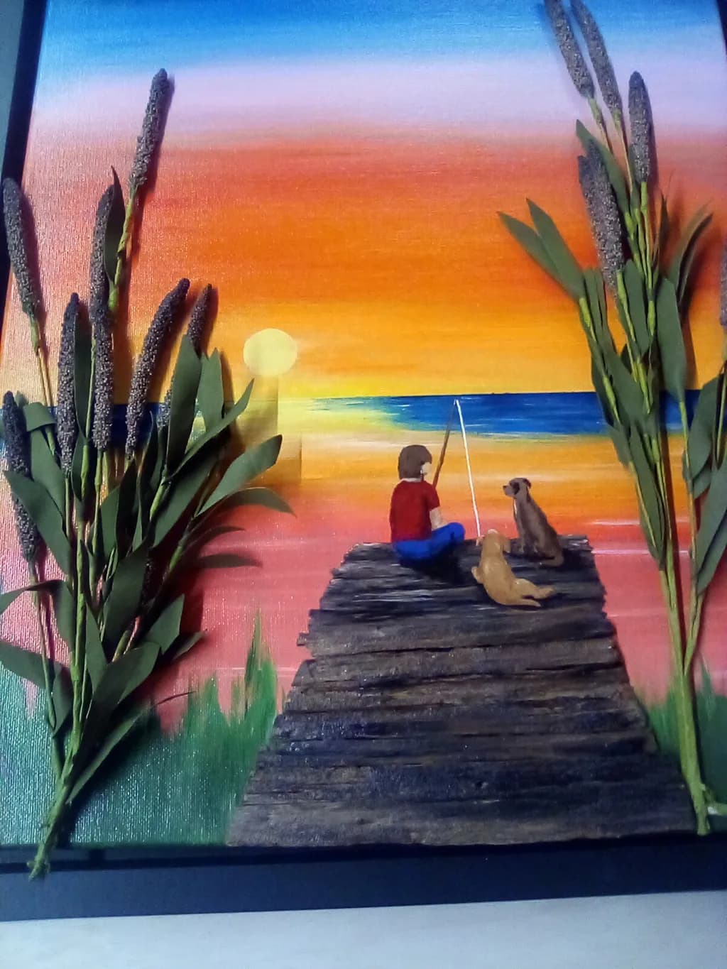 Fishing at Sunset