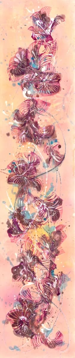 Whispers of Bloom: A Dance of Color and Form in Floral Elegance