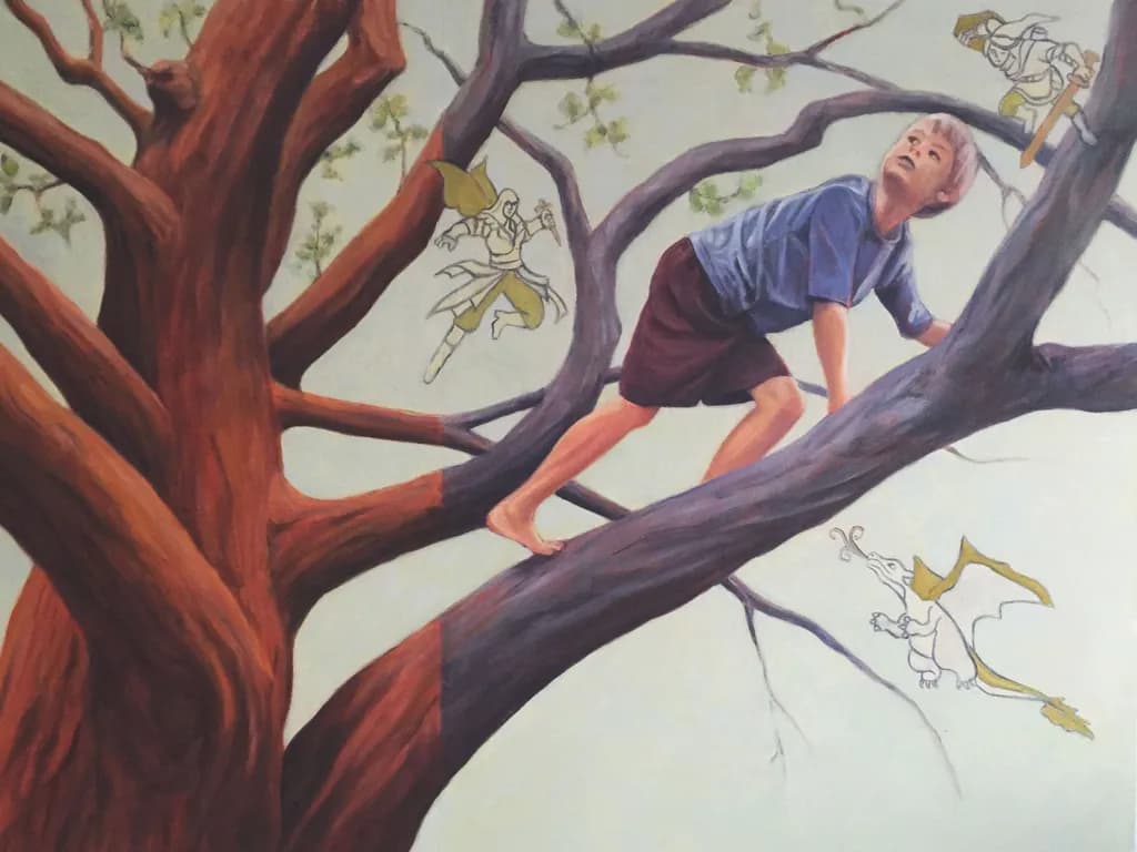 Climbing Along the Branch