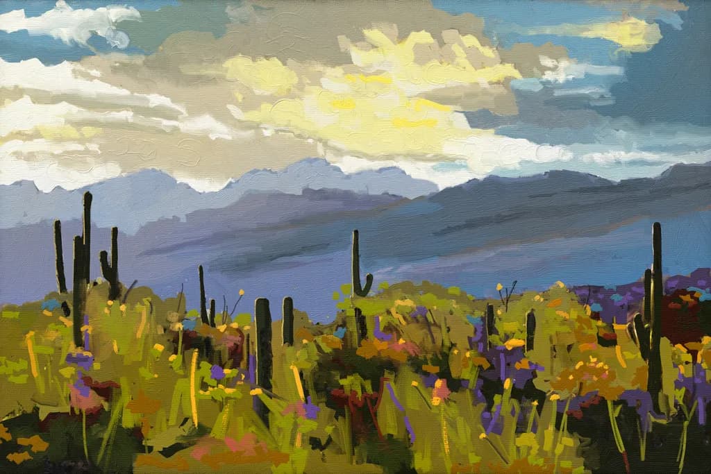 Desert Evening Glow