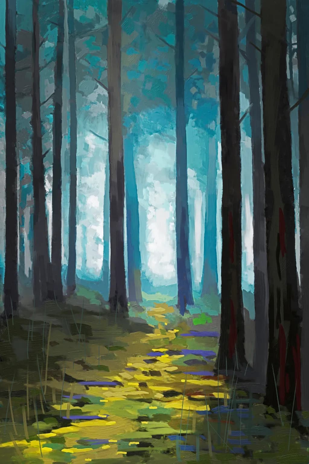 Illuminated Forest