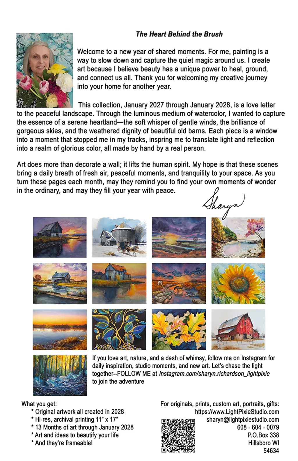 2027 A Year in Art Calendar