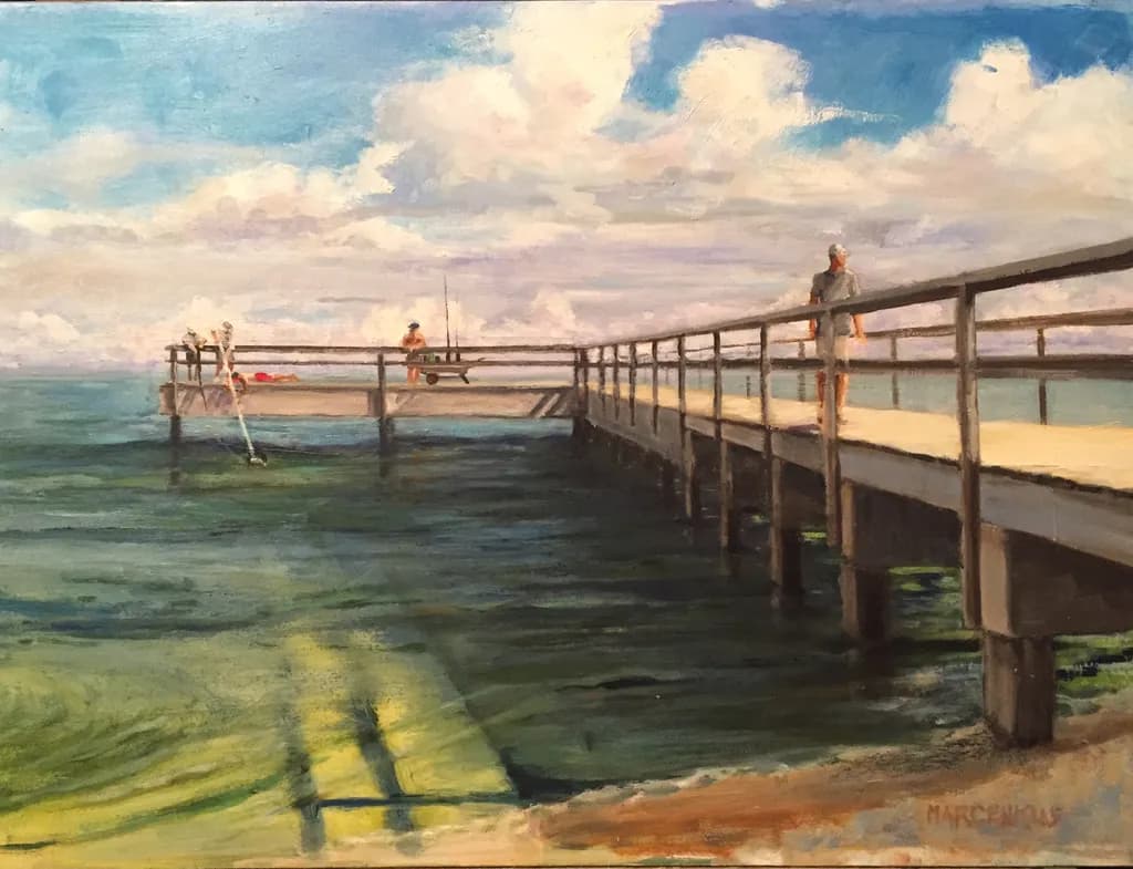 Pier Reflections