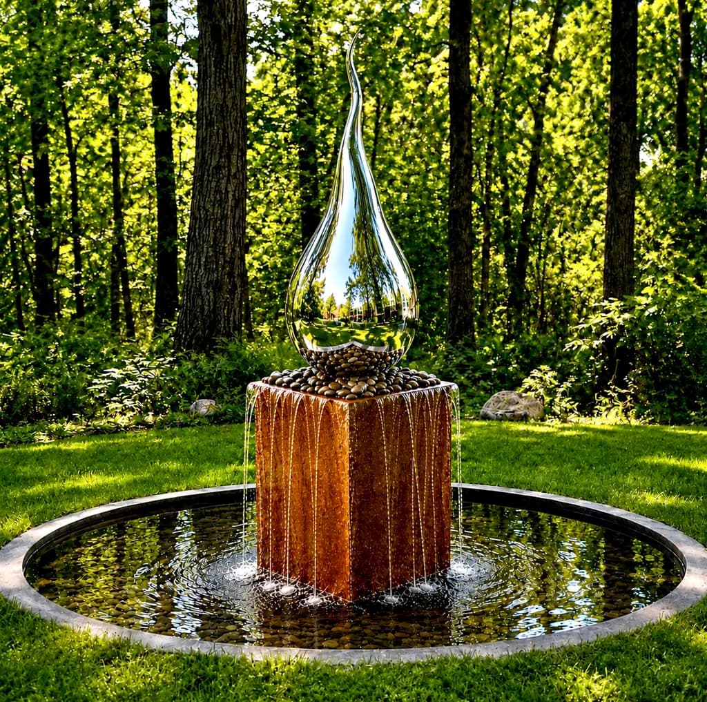 Garden Fountain Sculpture