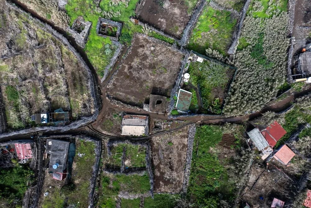 Whispers of the Land: Aerial Perspectives of Nature's Patchwork