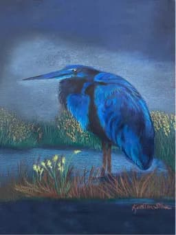 Foggy Heron